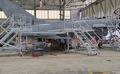 SPECIAL PLATFORM LADDERS for Eurofighter Typhoon
