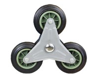 Uplift stair climber handtruck wheel