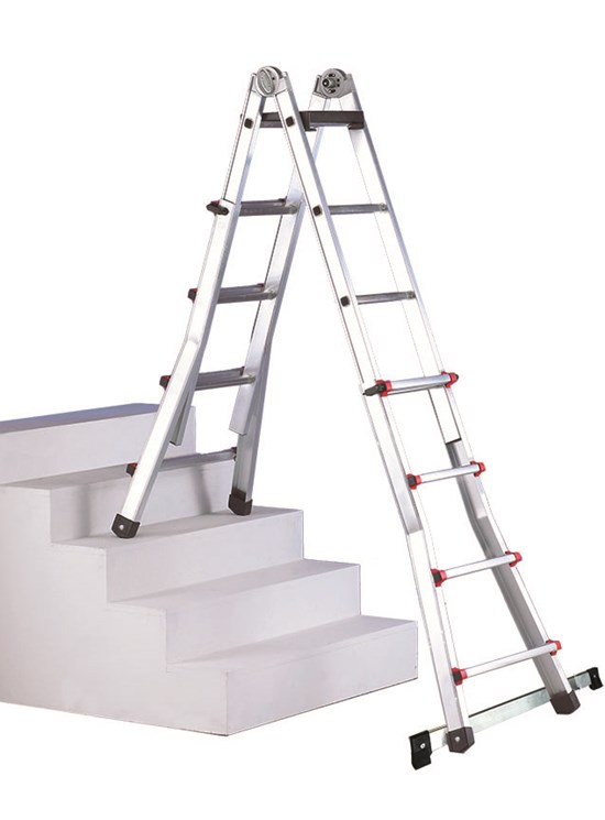 Scalissima with Stabilizer - Telescopic multipurpose and combination ladders