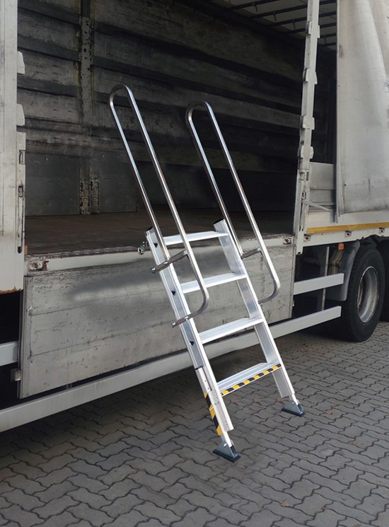 Truck access ladder