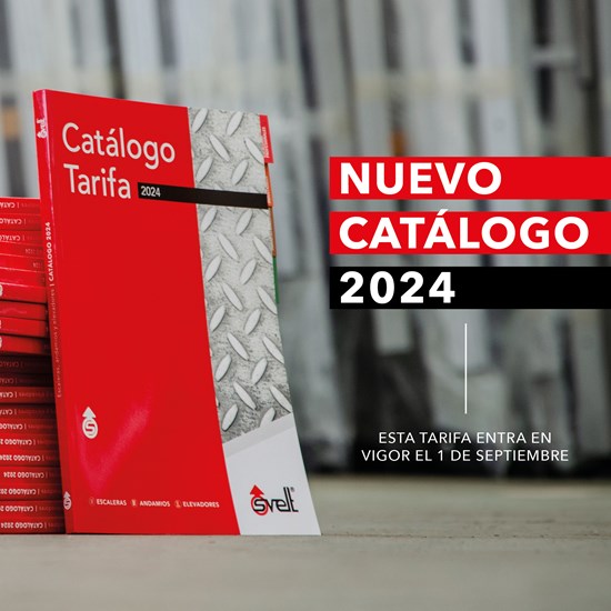 ¡Nuevo Catálogo Svelt 2024: Escaleras, Andamios y Elevadores!