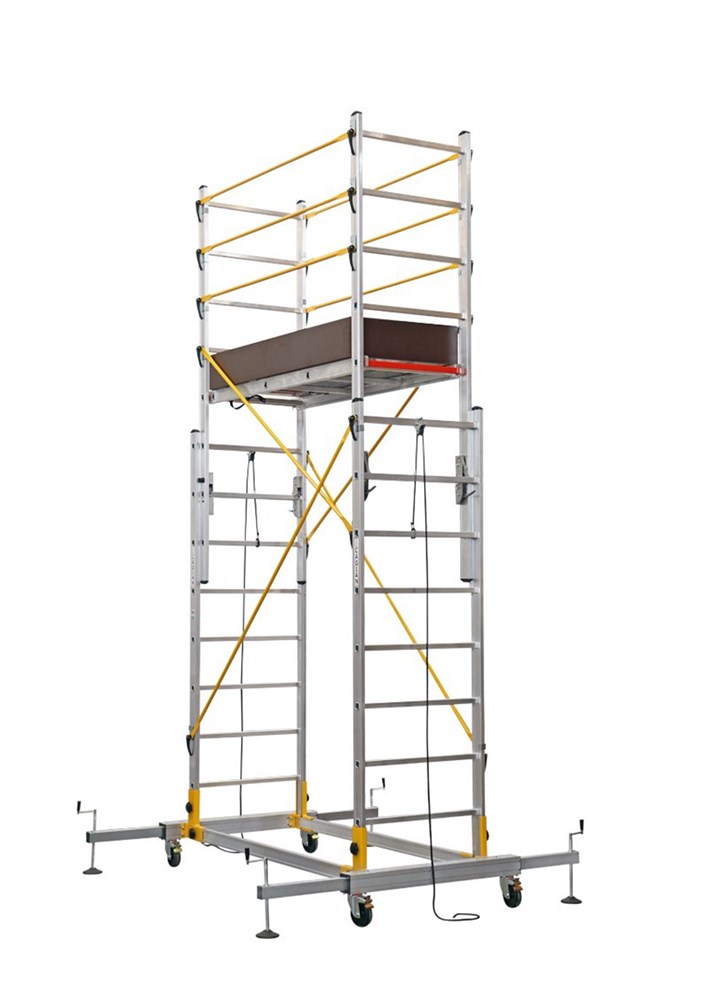 Andamio de aluminio telescópico