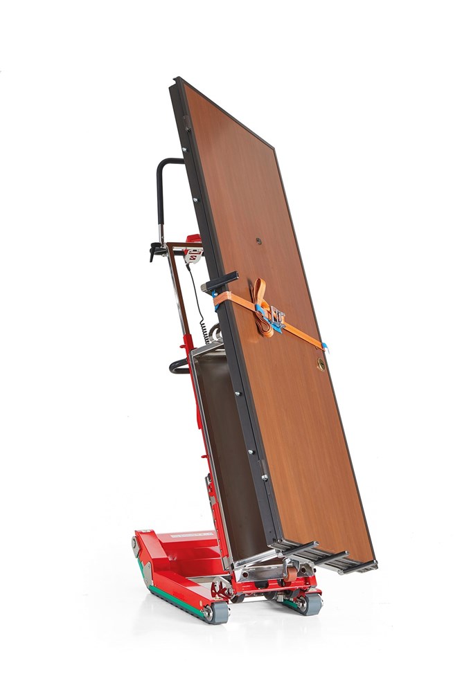 carrello a 6 ruote speciale per infissi saliscale elettrico 6R/250