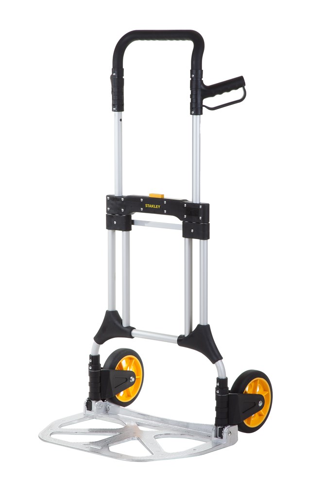 vidaXL Carrello per Scale Pieghevole 70 kg in Alluminio Argento