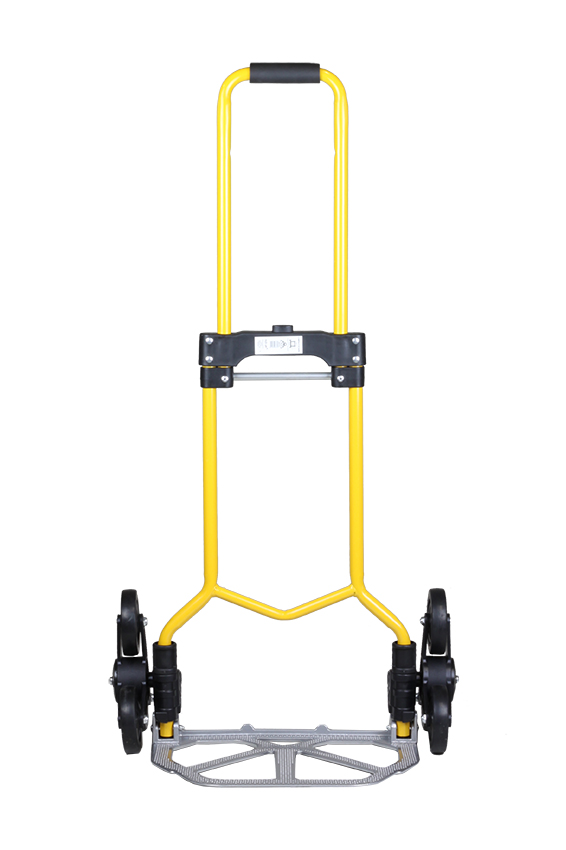 vidaXL Carrello per Scale Pieghevole 70 kg in Alluminio Argento