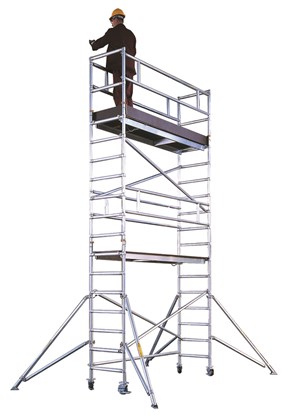 Trabattello Alluminio 2 metri - Misure: 0-75-x-2-50-2-20-4-20-m Trabattelli  Store