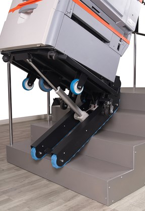 Carrello Elettrico Saliscale Cingolato D Tracked